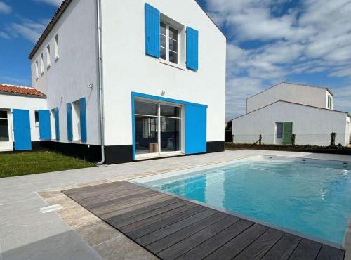 Villa avec piscine - 14 pers. Proche plage et port - FR-1-246A-389