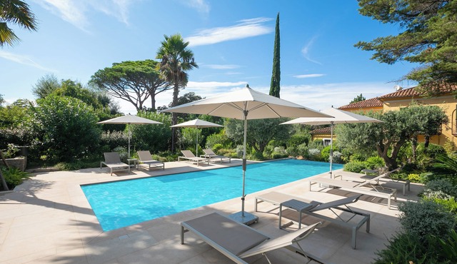 Villa Azzurra Front Beach - Pool, Gassin, France