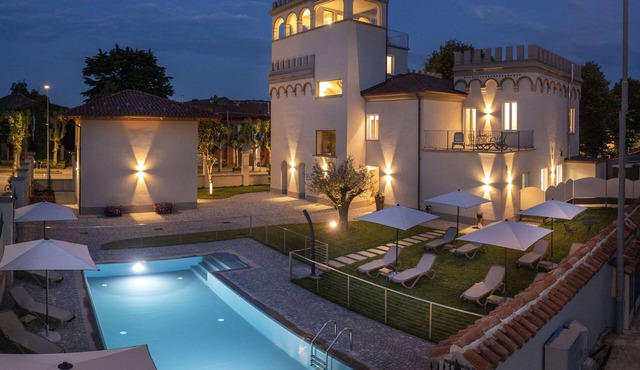 Villa Bernasconi - camere e ristorante -