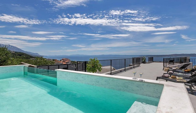 Villa Beyond Blue - modern villa with stunning sea views and a pool for up to six guests by MyWaycation