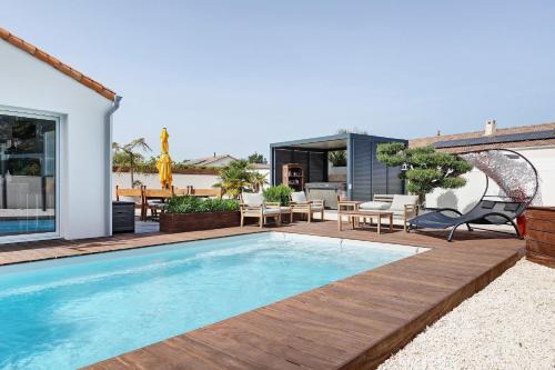Villa Bleu Azur - piscine, plages