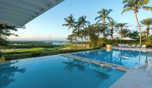 Villa Buenaventura, River, Golf and Ocean View.