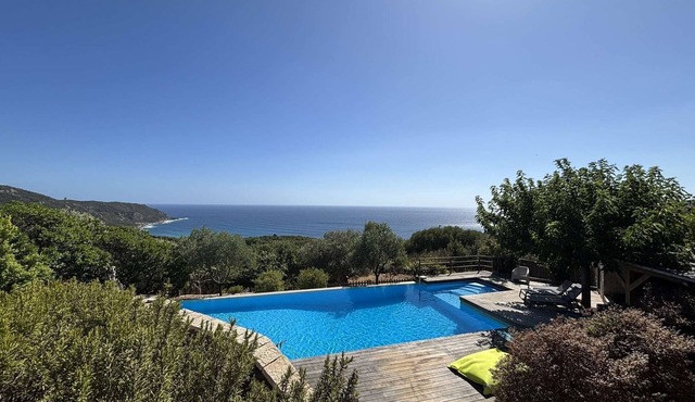Villa Cala d'orzu on an exceptional site