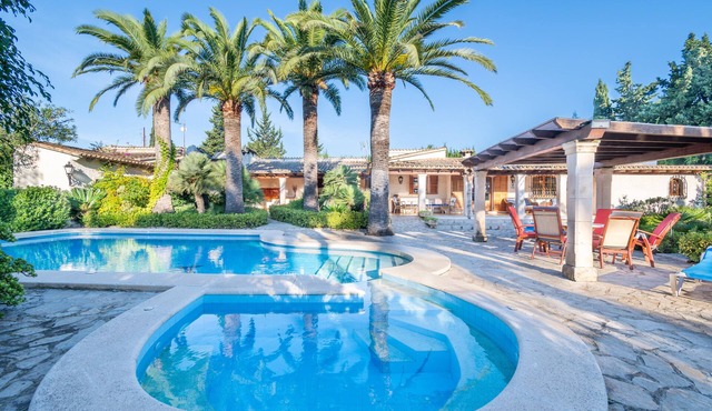Villa 'Can Vila' with Private Pool, Wi-Fi, and Air Conditioning