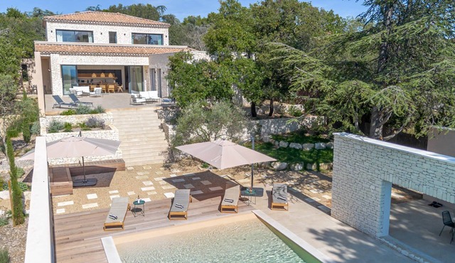 Villa Capra Luberon: unique view, beach Pool, Villa Capra Luberon