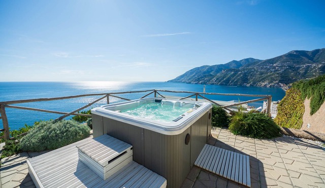 "Villa Costanza" with private pool and jacuzzi sea view - Amalfi Coast