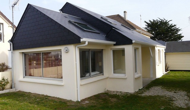 Villa Coudeville/beach (St-Martin-de-Bréhal), 2 bedrooms, 30 m. Of the beach