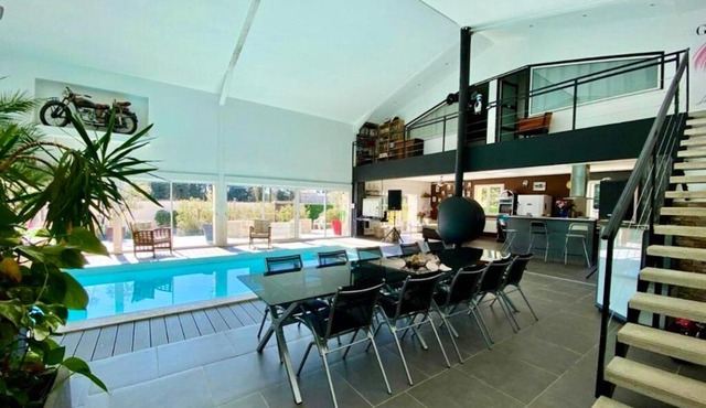 Villa de 4 chambres avec piscine privee jardin clos et wifi a Cavaillon