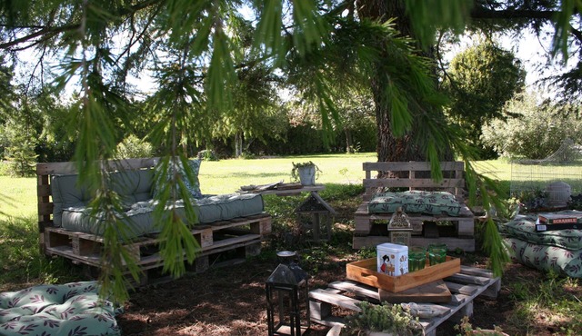 Villa de Vacances Avec Grande Piscine en Campagne. Animaux Acceptés !