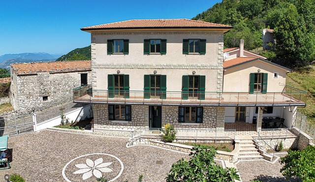 Villa Fontitune | Breathtaking mountain location with views over Picinisco