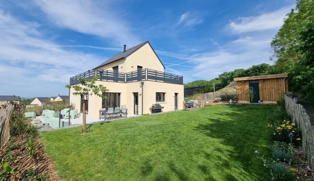 Villa for 6-8 people, PMR access and garden in the Mont-Saint-Michel bay
