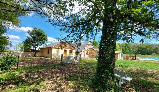 Villa 2 x 15p = 30p with pool and spa 1h30 from Paris