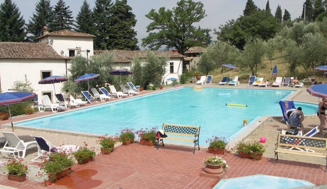 Villa Grassina Two-room apartment 3, WIFI, pool, nature