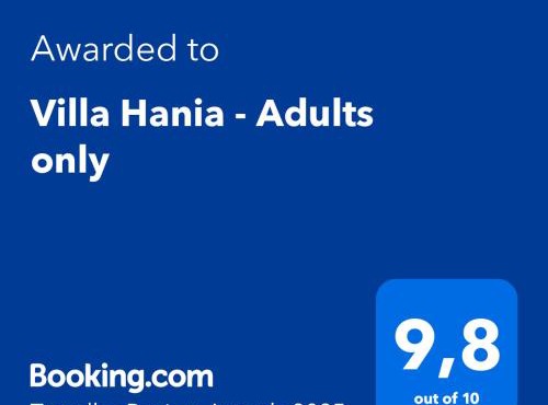Villa Hania - Adults only