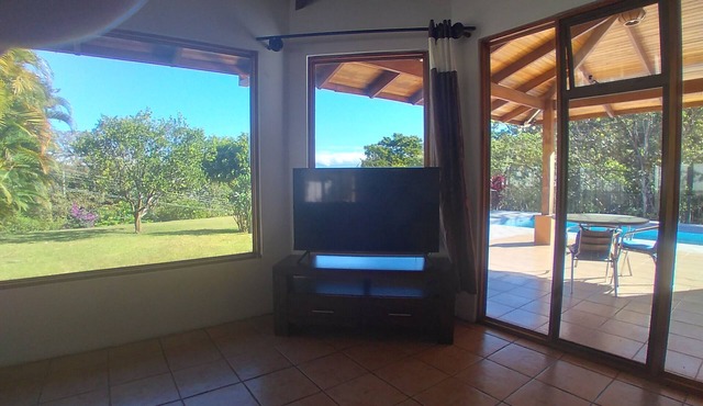 Villa La Jolla with gardens, jungle, pool and valley view - 20 day minimum stay