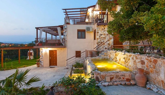 Villa Laskari With Sea View