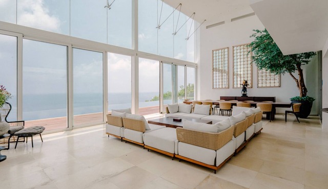 Villa Latitude Bali Perched on the edge of paradise, luxury cliff-top villa