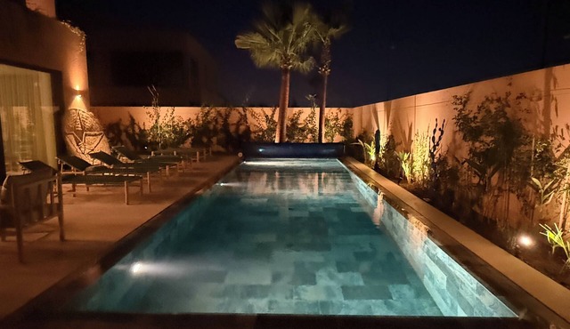 Villa Marleanis Esprit Beldi Chic with heated pool 10min from the medina