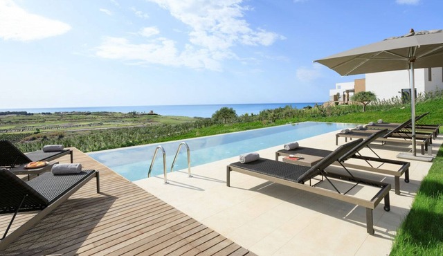 Villa Mediterranea, a beautiful and charming four-bedroom villa with private pool and stunning v...