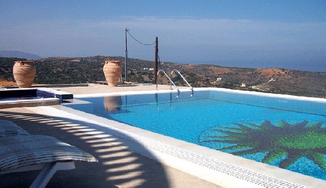 Villa Orianna with Private Pool + Jacuzzi with Fantastic Sea and Mountain Views