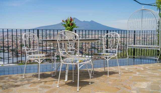 Villa Palmentiello - Vista Golfo di Napoli & Vesuvio