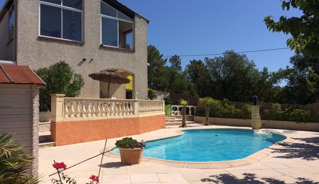 VILLA PANORAMIC VIEW/COMFORT/CALM/MAXI PRIVATE POOL/ENCLOSED GARDEN/SEA 30 KM AWAY