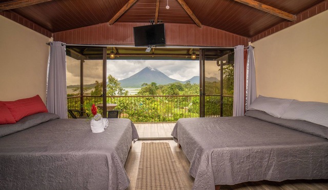 Villa panoramic view