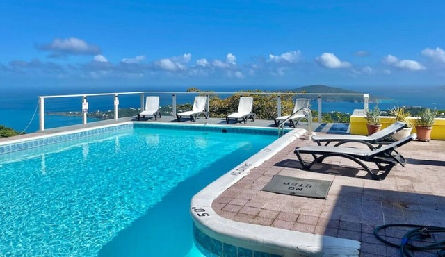 Villa Paradis Northside with sea view and Pool