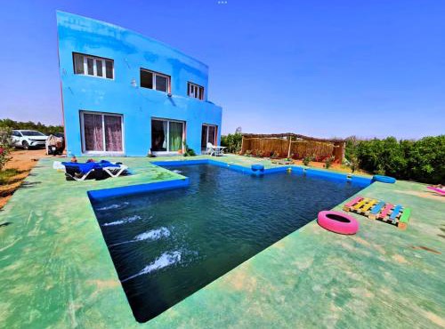 Villa piscine FaceBio