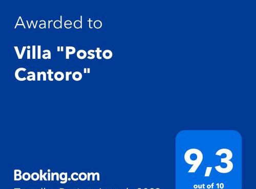 Villa "Posto Cantoro"
