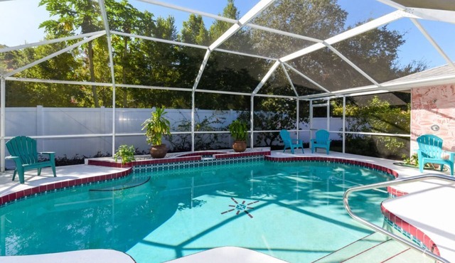 Villa, Private Pool, 2 Miles from Manasota Beach, Pet Friendly