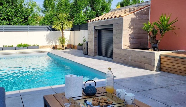 Villa proche de La Rochelle avec piscine