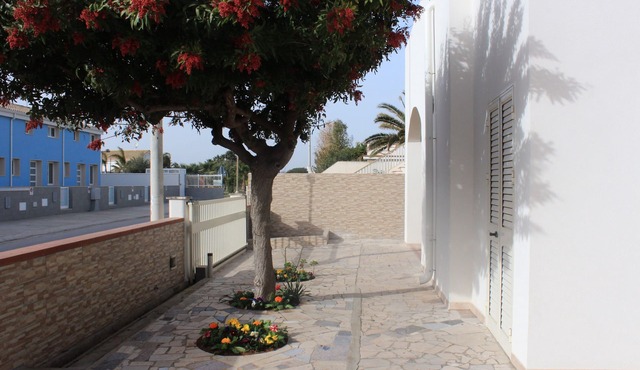 Villa Rosso Corallo, near the sea, with a 200 sqm garden and large outdoor areas