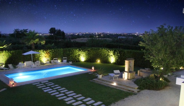 Villa Salento con piscina e orto