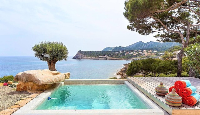 Villa 'Seaside' with Sea View, Wi-Fi and Air Conditioning