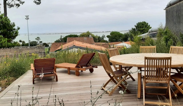 Villa Solata 1950's'with garden, terrace and sea view