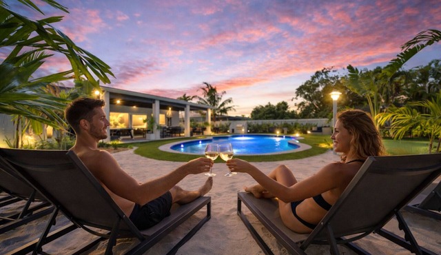 Villa Solstice/Heated Pool, BB Court, Games, BBQ