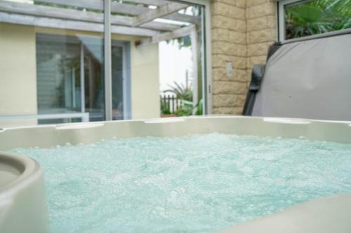Villa SPA privé, terrasse, jardin clos, 10 personnes, centre ville à 5min