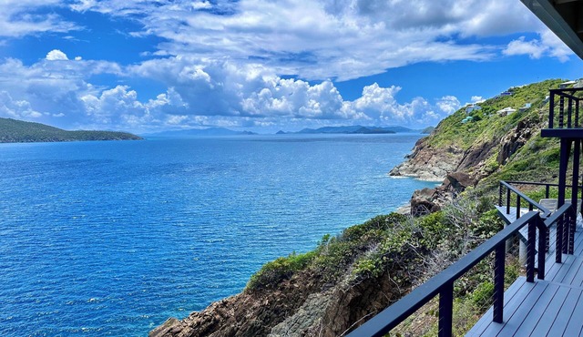 Villa STARGATE welcomes you to an island escape where the sky meets the sea.