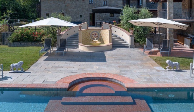 Villa Striano, Talla, Arezzo and Cortona