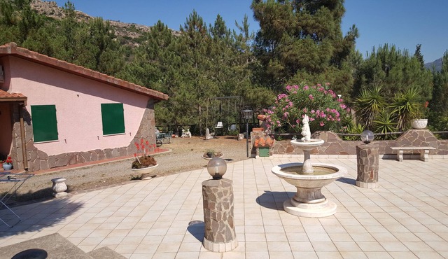 Villa surrounded by greenery ideal for a relaxing holiday
