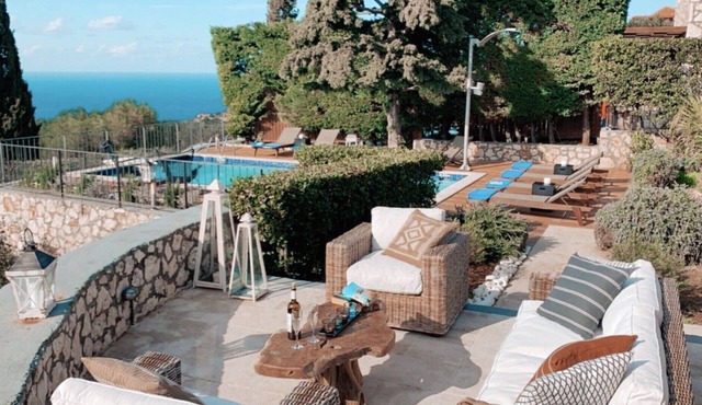 Villa Thimari of Vigli Villas - Private Luxury Villa Stunning View & heated pool