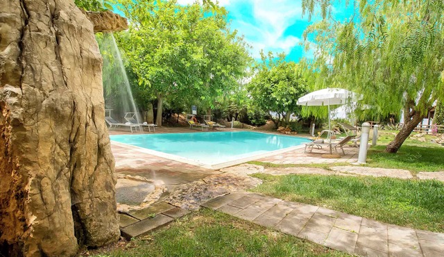 Villa with air conditioning