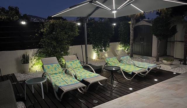 Villa with Car Available, close to Coral Bay. Private Pool Stunning Views