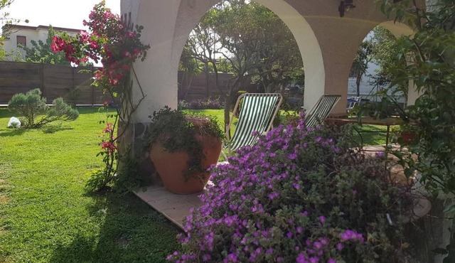 Villa with garden