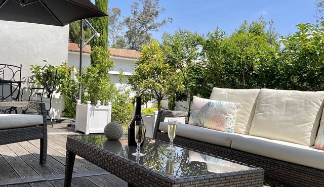 Villa with garden