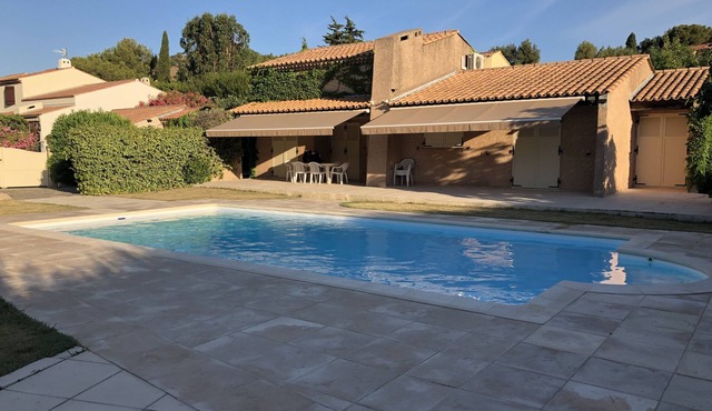 Villa with private pool and enclosed garden located 10 minutes walk from the beach
