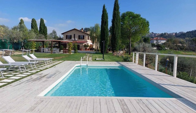 Villa with panoramic pool