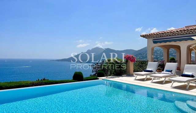 Villa with pool rental for 8 guests on the French Riviera in Theoule