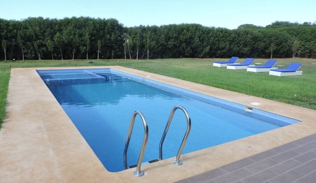 villa with private pool